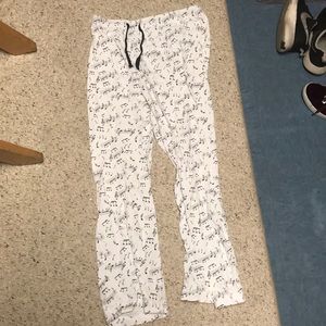 Music Note Pajama Pants